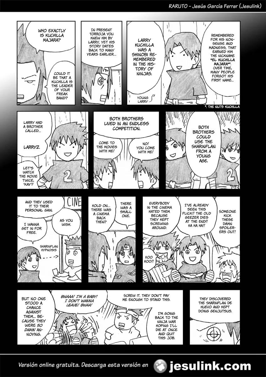 Raruto Sisepuede Chapter 2.13 page 14 - Vol.2 Chapter 13: Saske VS Ichachi, round one