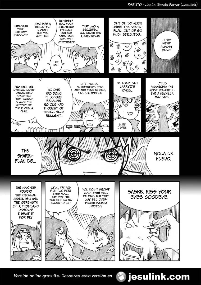Raruto Sisepuede Chapter 2.13 page 15 - Vol.2 Chapter 13: Saske VS Ichachi, round one