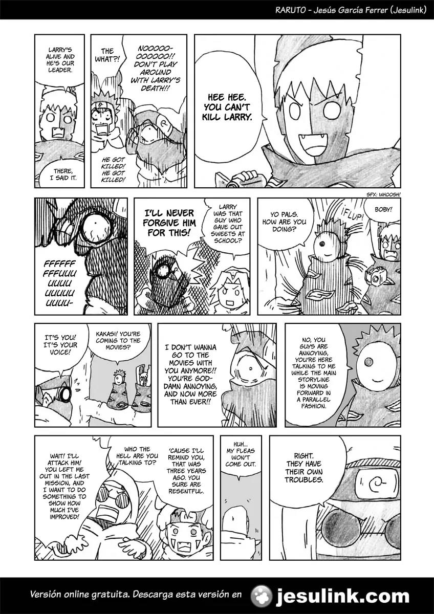 Raruto Sisepuede Chapter 2.13 page 5 - Vol.2 Chapter 13: Saske VS Ichachi, round one
