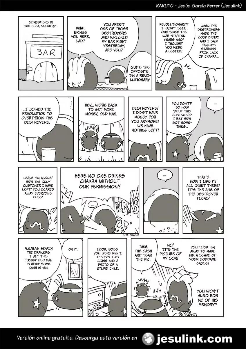 Raruto Sisepuede Chapter 2.13 page 6 - Vol.2 Chapter 13: Saske VS Ichachi, round one