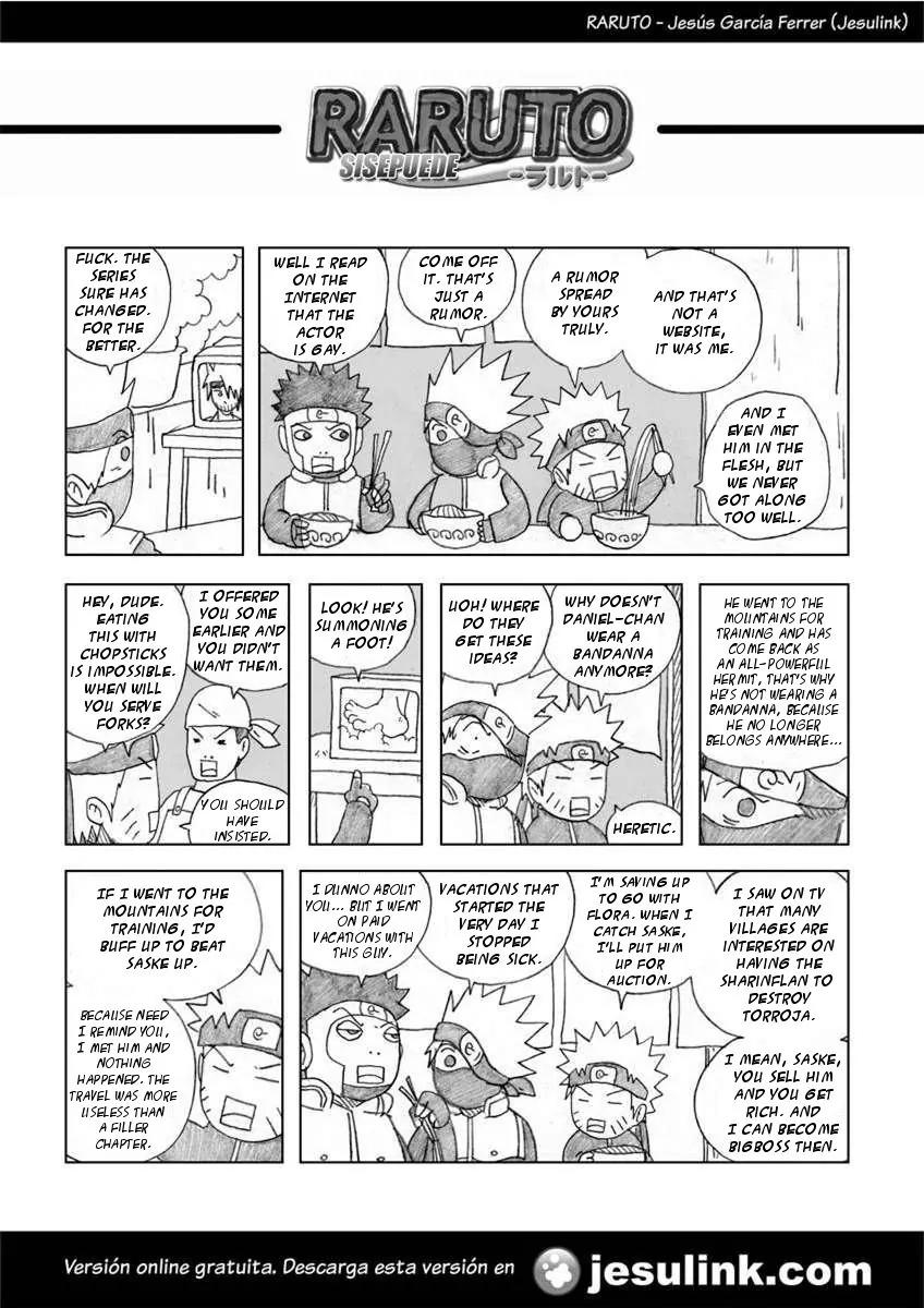 Raruto Sisepuede Chapter 2.8 page 6 - Vol.2 Chapter 8: Himan and Kazurru