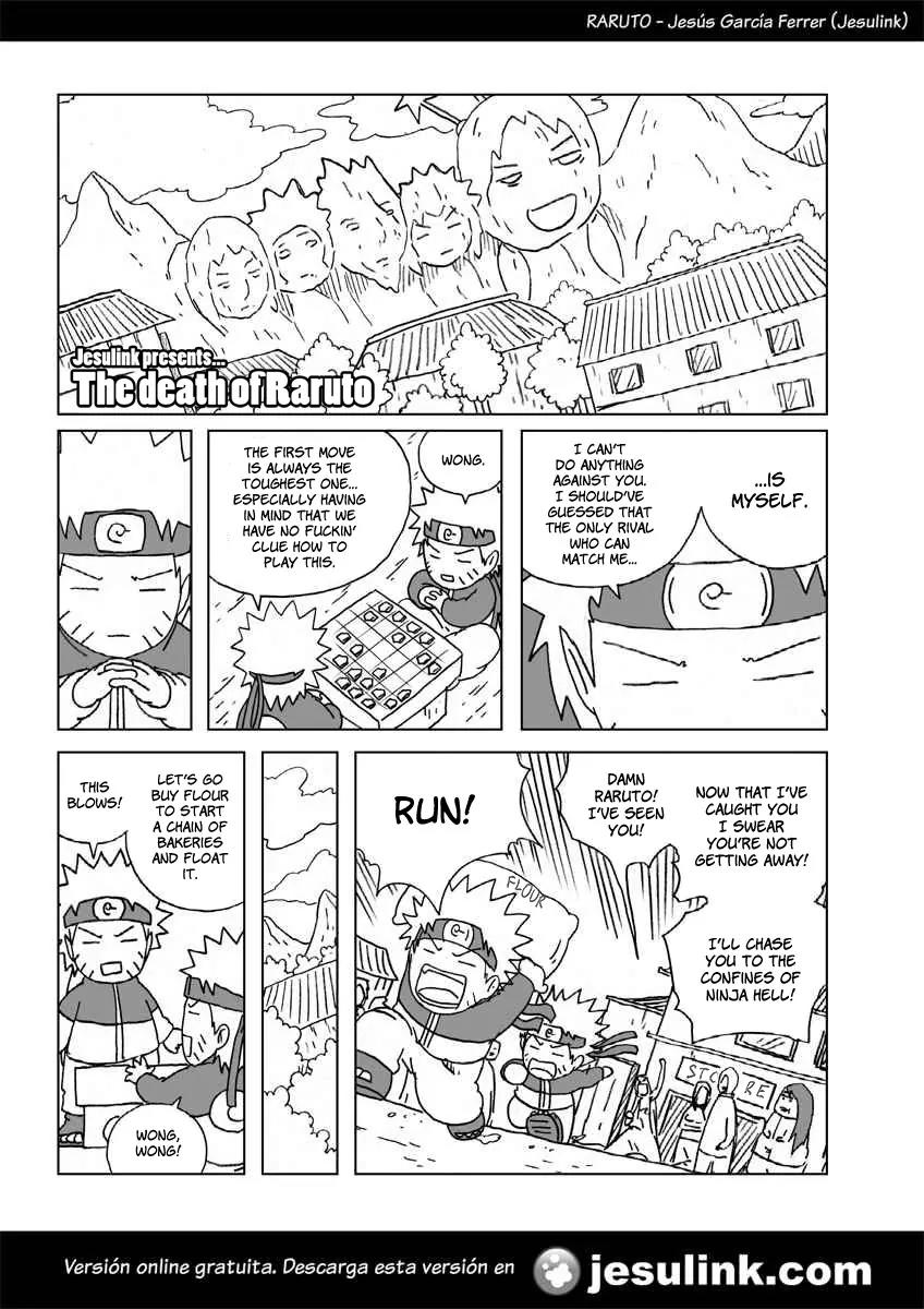 Raruto Sisepuede Chapter 3.0 page 1 - Vol.3 Chapter 0: Special - The death of Raruto