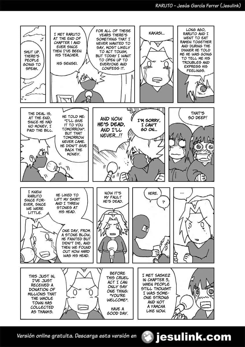 Raruto Sisepuede Chapter 3.0 page 8 - Vol.3 Chapter 0: Special - The death of Raruto
