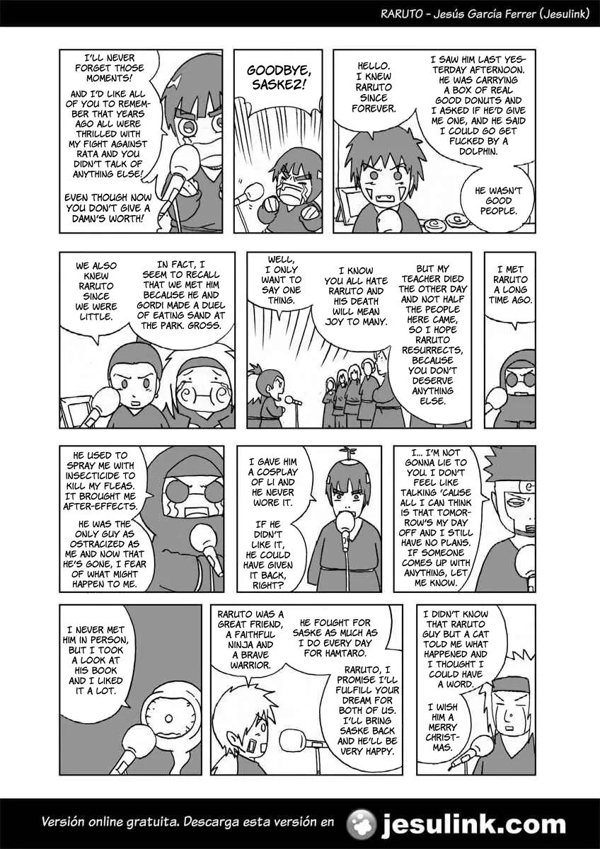 Raruto Sisepuede Chapter 3.0 page 9 - Vol.3 Chapter 0: Special - The death of Raruto