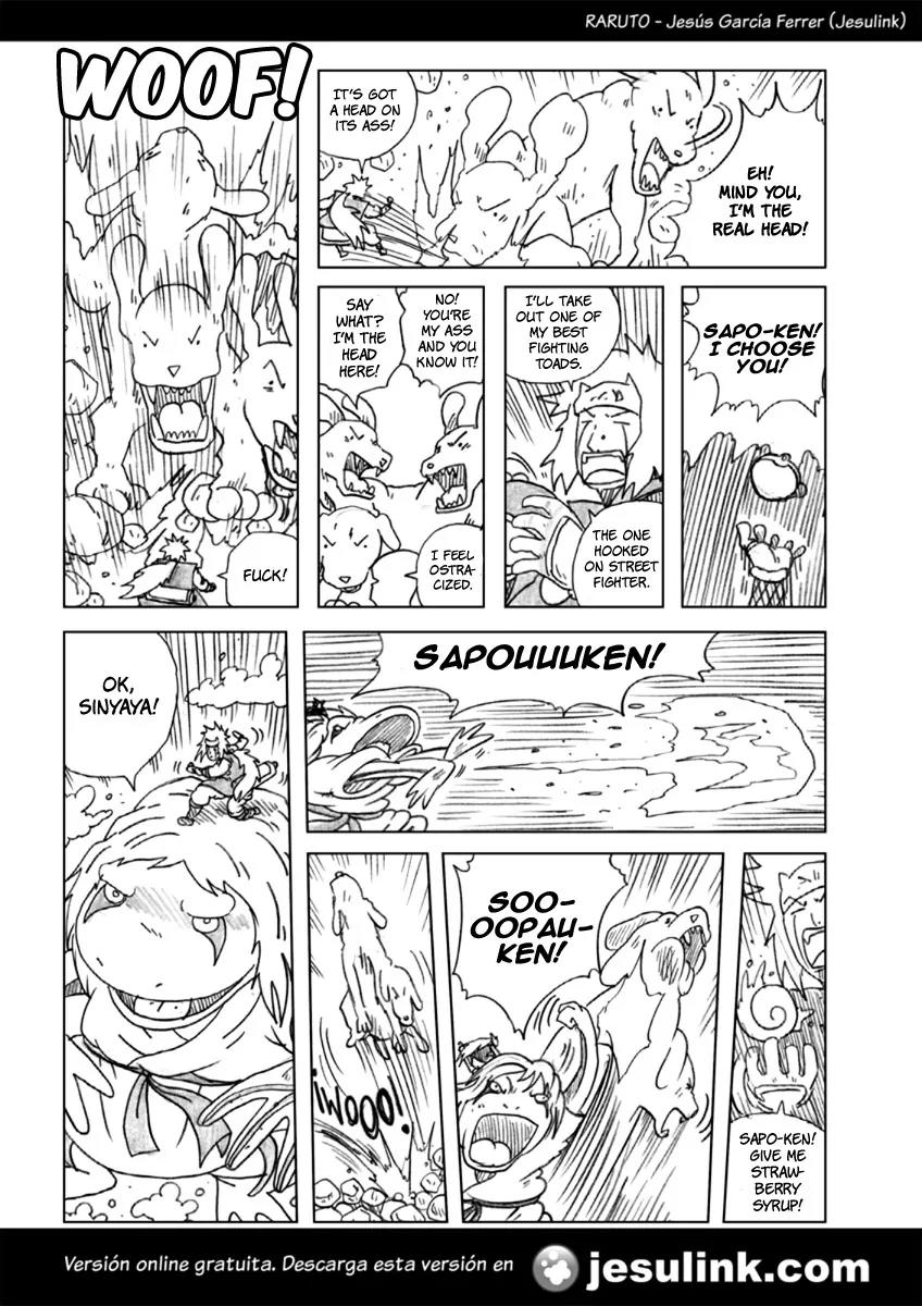 Raruto Sisepuede Chapter 3.15 page 15 - Vol.3 Chapter 15: Paint finds Sinyaya
