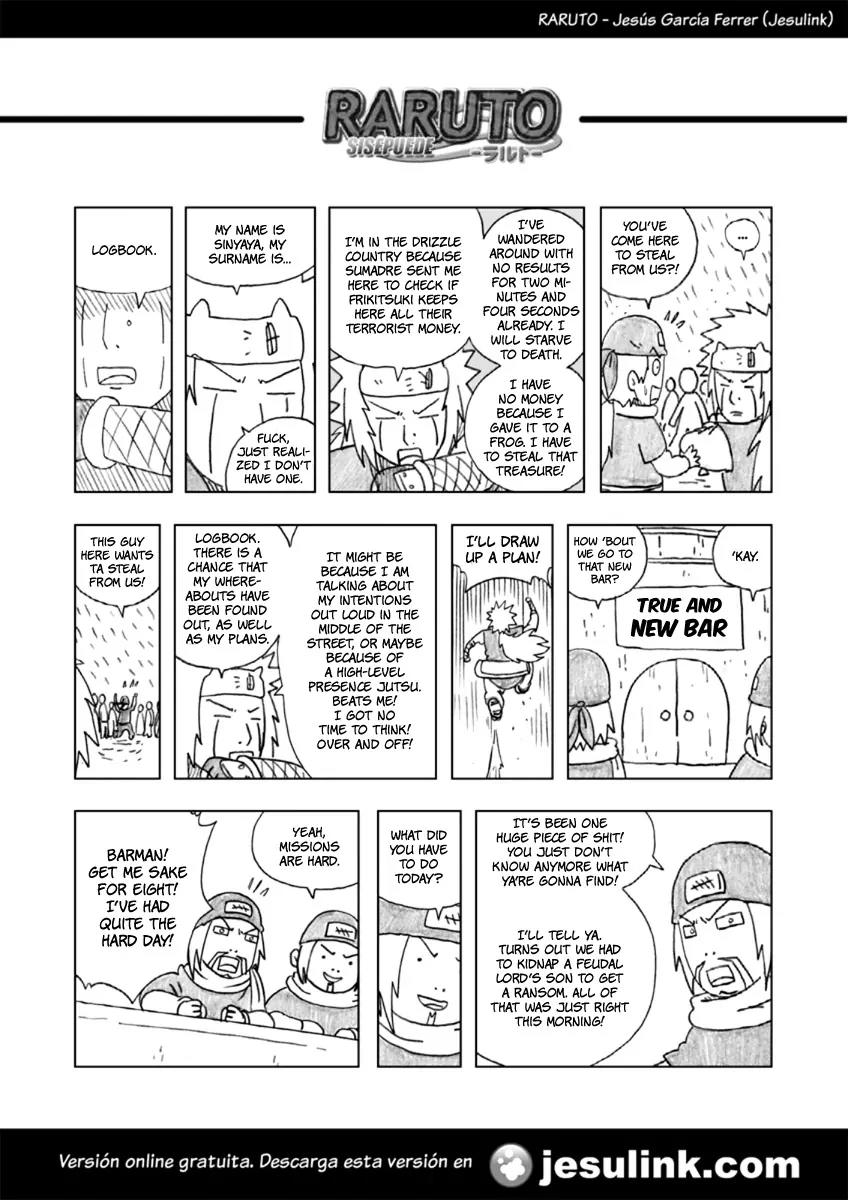 Raruto Sisepuede Chapter 3.15 page 2 - Vol.3 Chapter 15: Paint finds Sinyaya