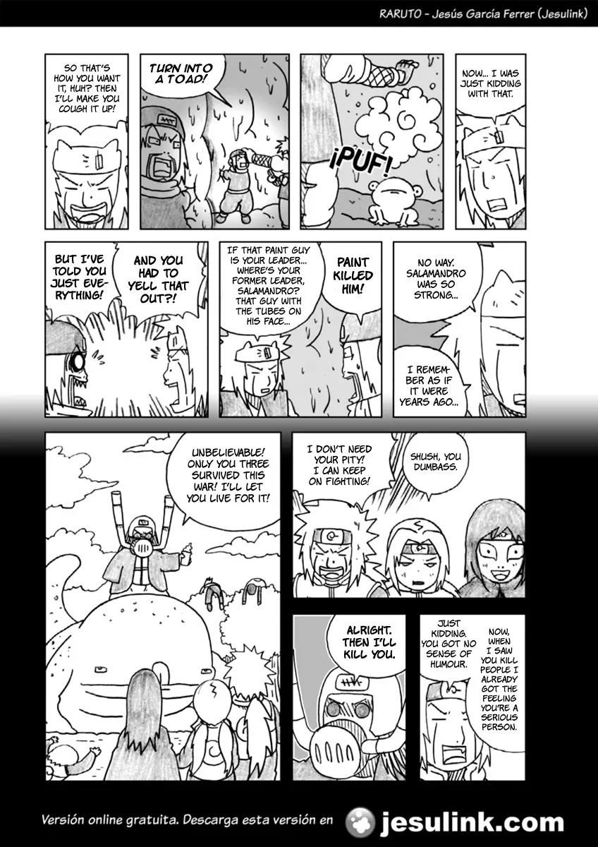 Raruto Sisepuede Chapter 3.15 page 4 - Vol.3 Chapter 15: Paint finds Sinyaya