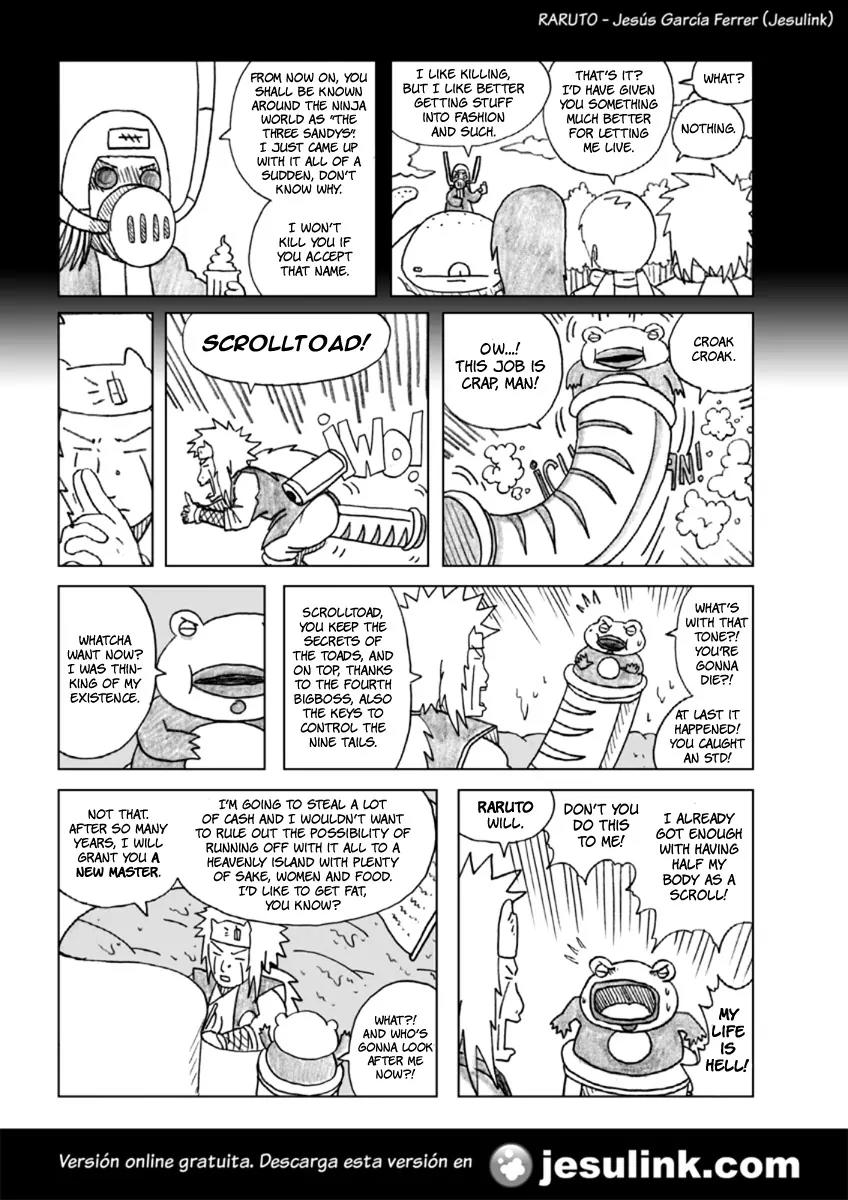 Raruto Sisepuede Chapter 3.15 page 5 - Vol.3 Chapter 15: Paint finds Sinyaya