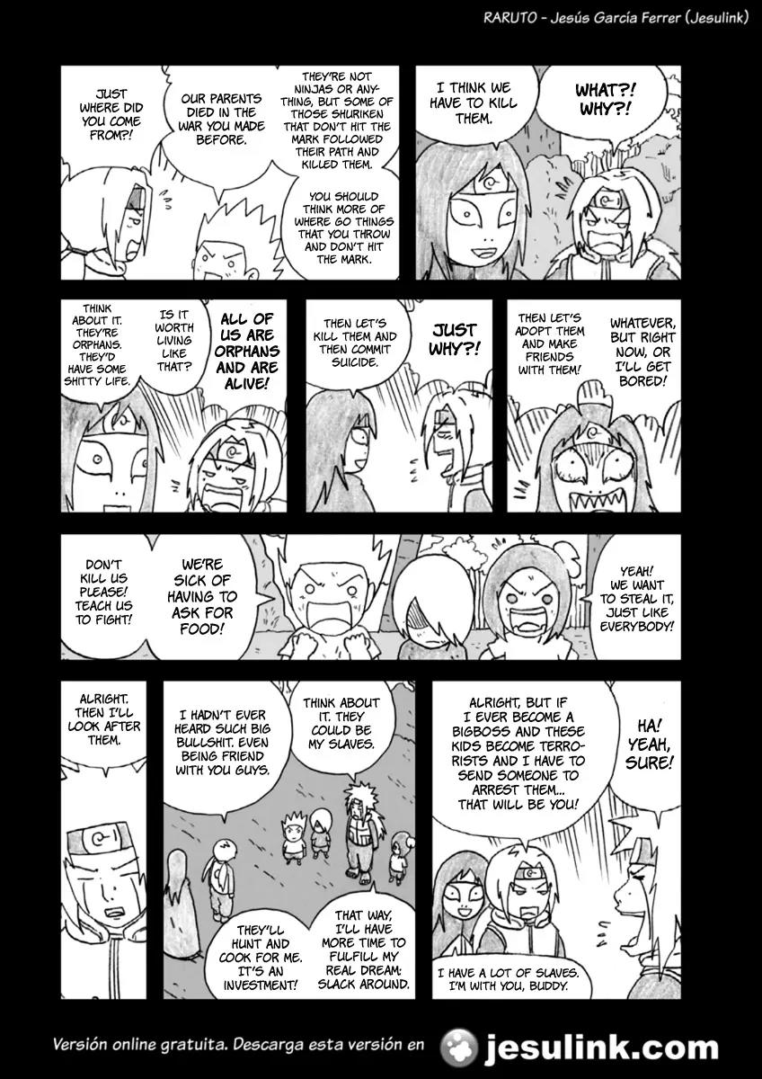 Raruto Sisepuede Chapter 3.15 page 8 - Vol.3 Chapter 15: Paint finds Sinyaya