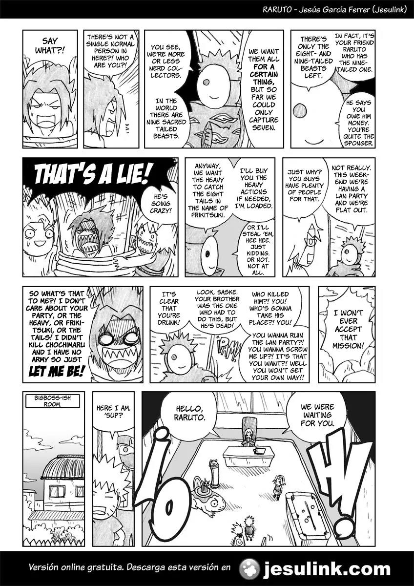 Raruto Sisepuede Chapter 3.16 page 13 - Vol.3 Chapter 16: What he expected of Sinyaya!