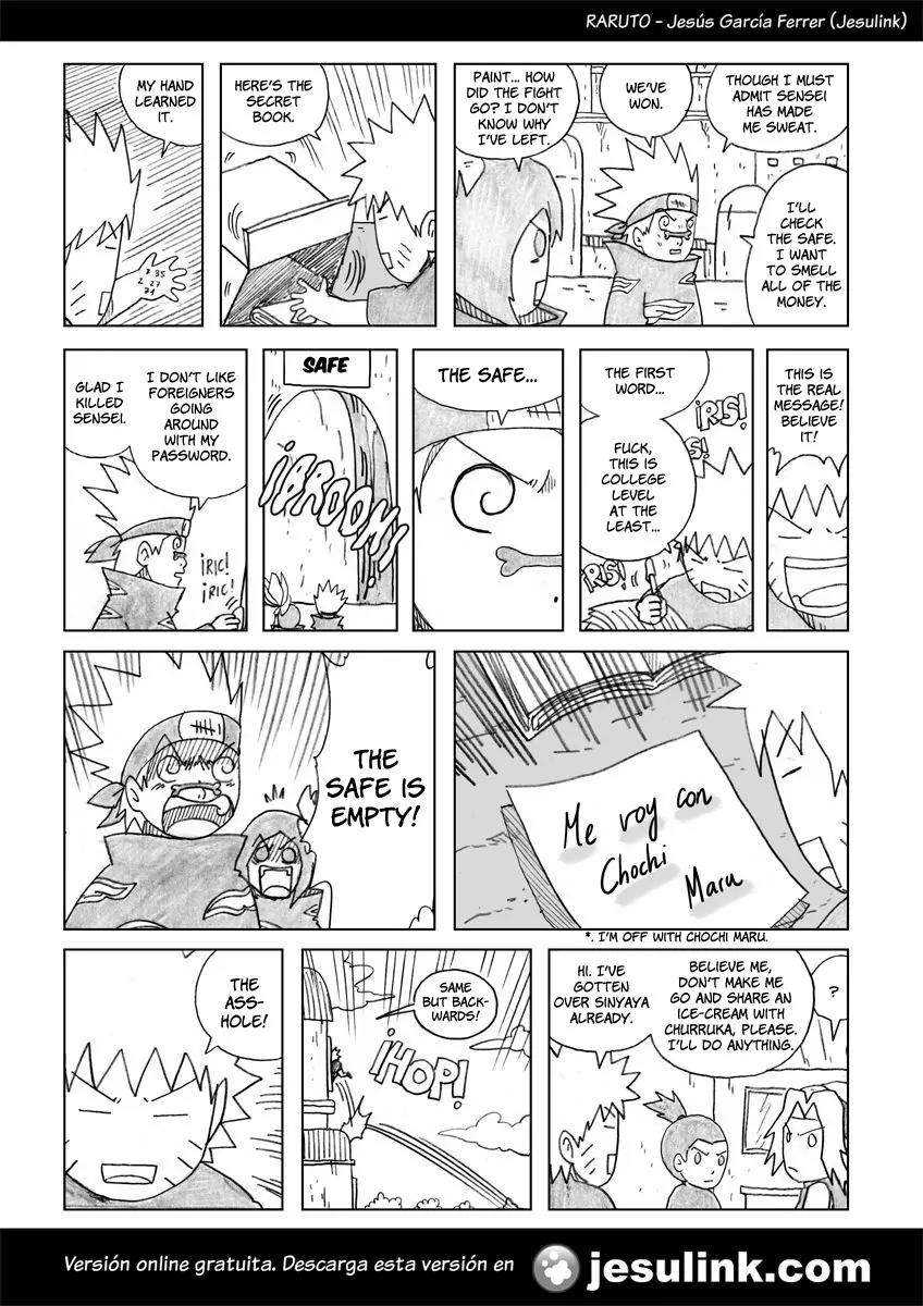 Raruto Sisepuede Chapter 3.16 page 17 - Vol.3 Chapter 16: What he expected of Sinyaya!