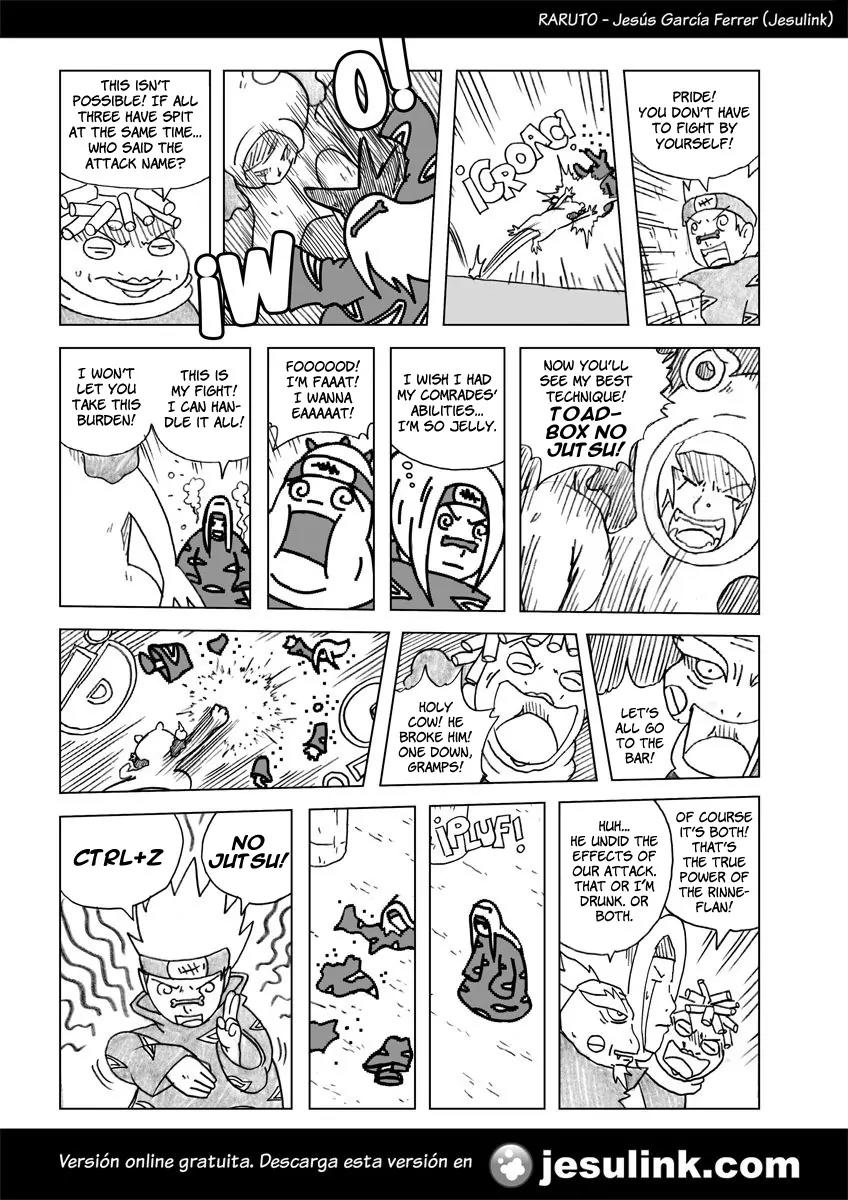Raruto Sisepuede Chapter 3.16 page 4 - Vol.3 Chapter 16: What he expected of Sinyaya!