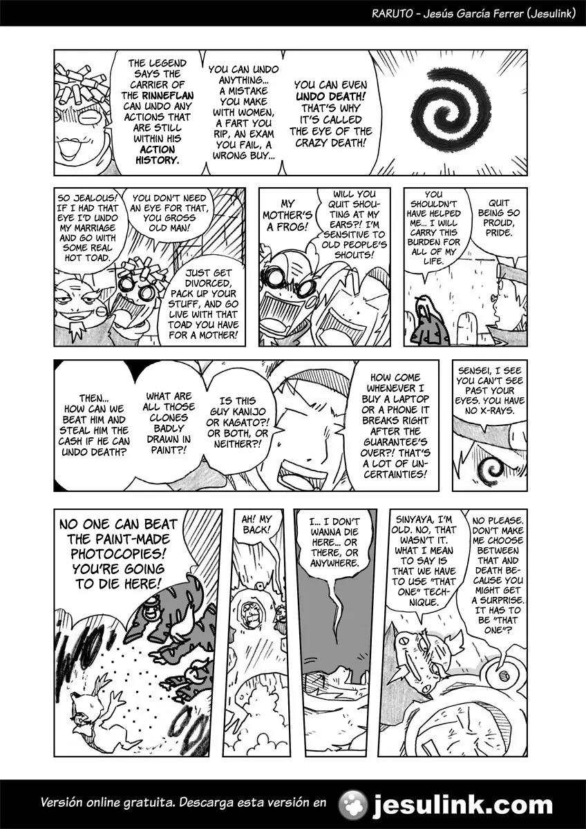 Raruto Sisepuede Chapter 3.16 page 5 - Vol.3 Chapter 16: What he expected of Sinyaya!