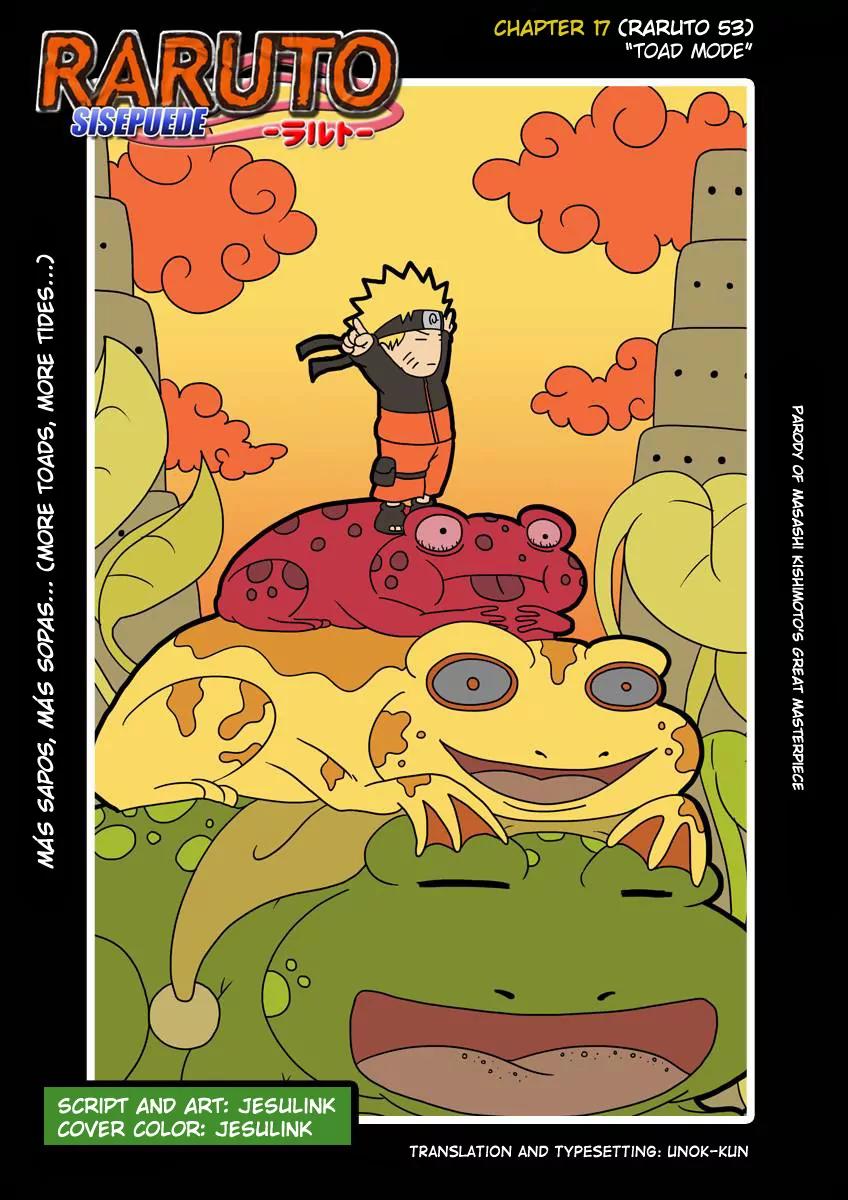 Raruto Sisepuede Chapter 3.17 page 1 - Vol.3 Chapter 17: Toad mode