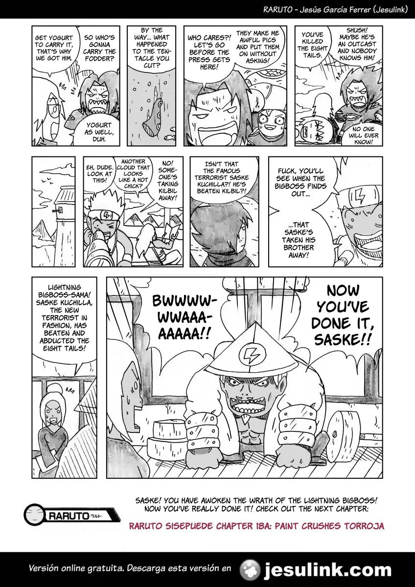 Raruto Sisepuede Chapter 3.17 page 15 - Vol.3 Chapter 17: Toad mode