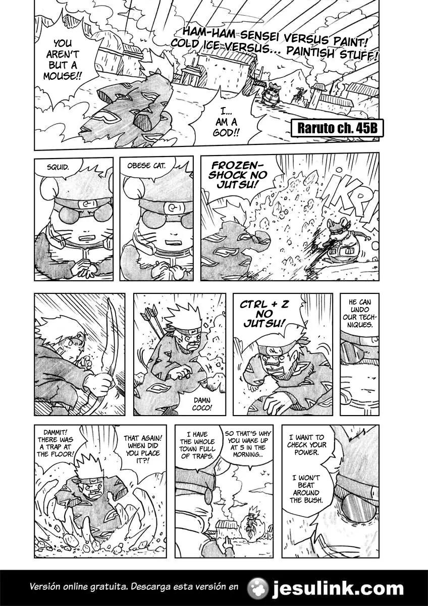 Raruto Sisepuede Chapter 3.18-2 page 2 - Vol.3 Chapter 18.2 (b): Paint crushes Torroja (II)