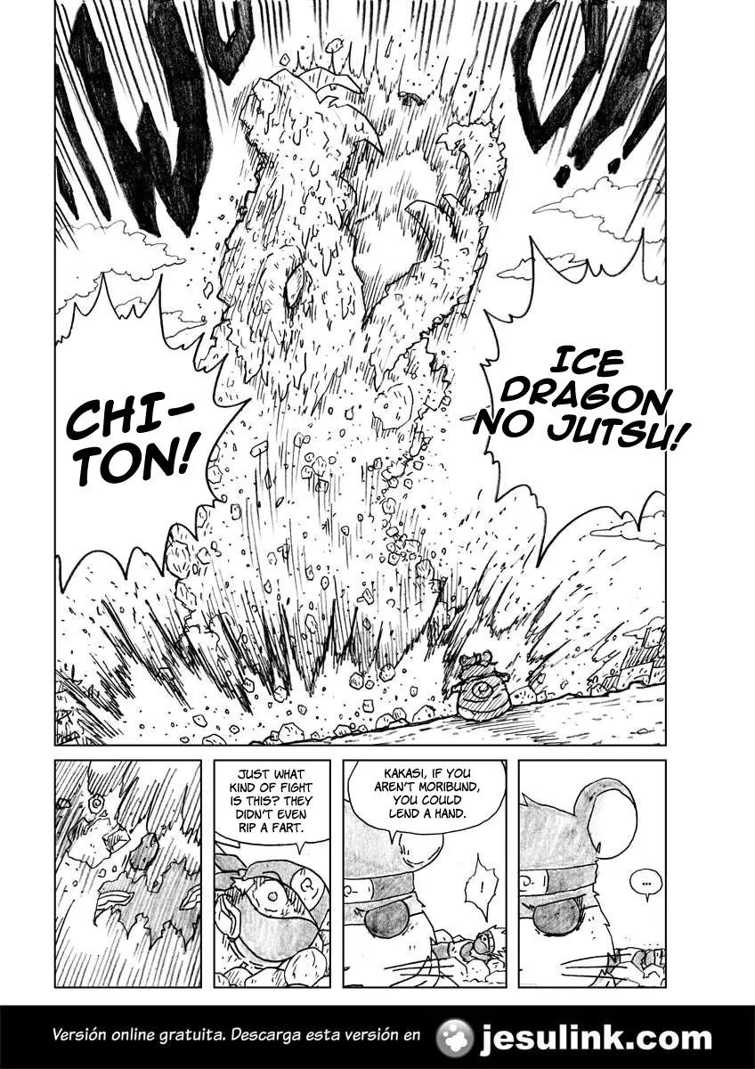 Raruto Sisepuede Chapter 3.18-2 page 3 - Vol.3 Chapter 18.2 (b): Paint crushes Torroja (II)