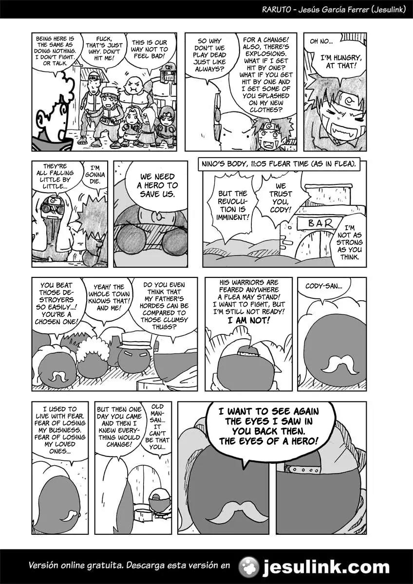 Raruto Sisepuede Chapter 3.18-2 page 5 - Vol.3 Chapter 18.2 (b): Paint crushes Torroja (II)