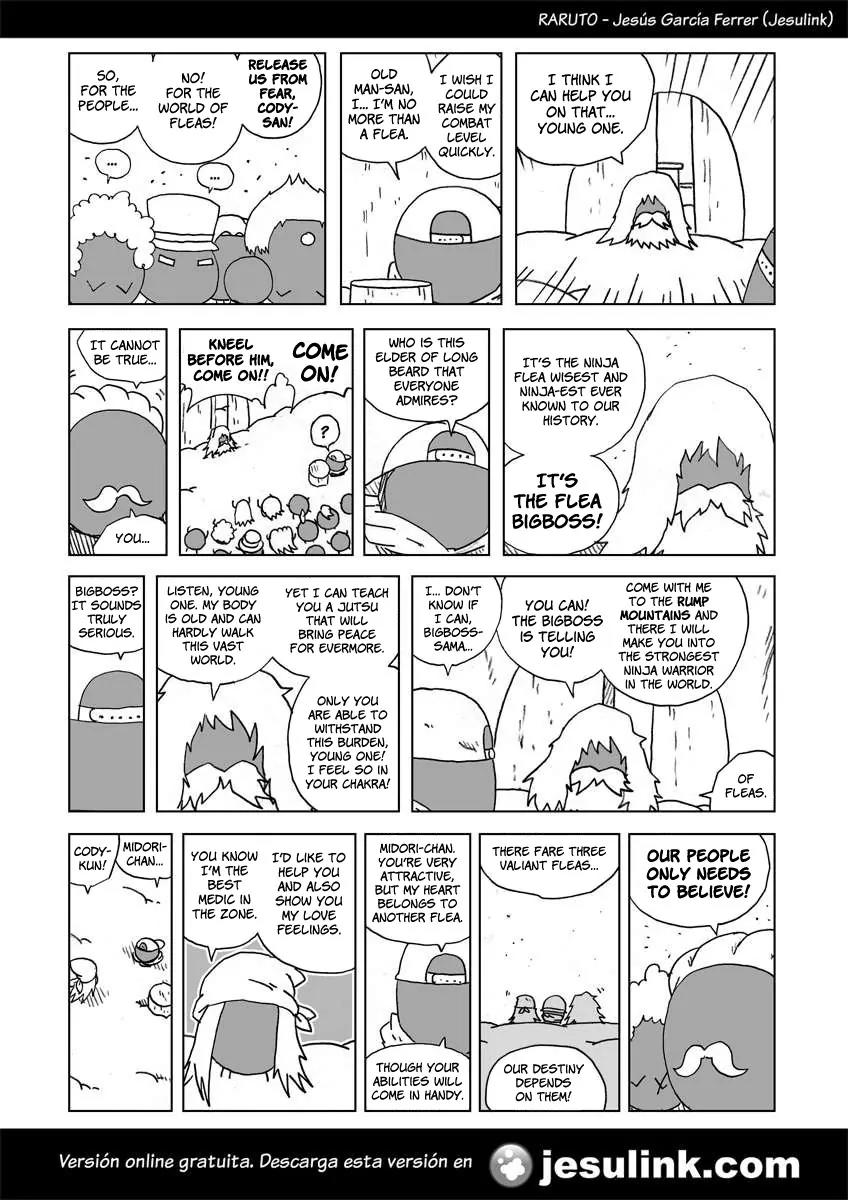 Raruto Sisepuede Chapter 3.18-2 page 6 - Vol.3 Chapter 18.2 (b): Paint crushes Torroja (II)