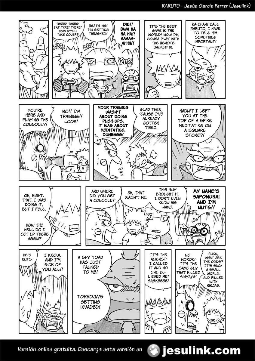 Raruto Sisepuede Chapter 3.18-2 page 9 - Vol.3 Chapter 18.2 (b): Paint crushes Torroja (II)