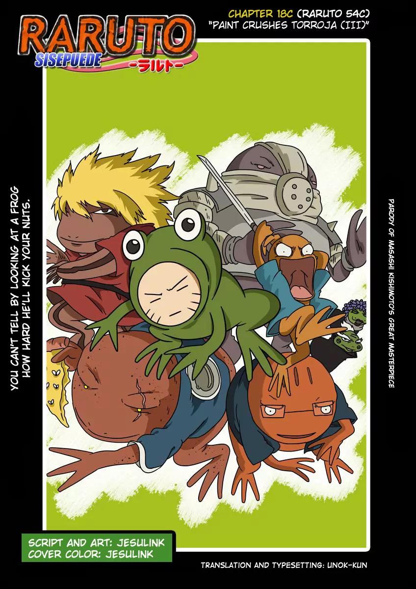 Raruto Sisepuede Chapter 3.18-3 page 1 - Vol.3 Chapter 18.3 (c): Paint crushes Torroja (III)