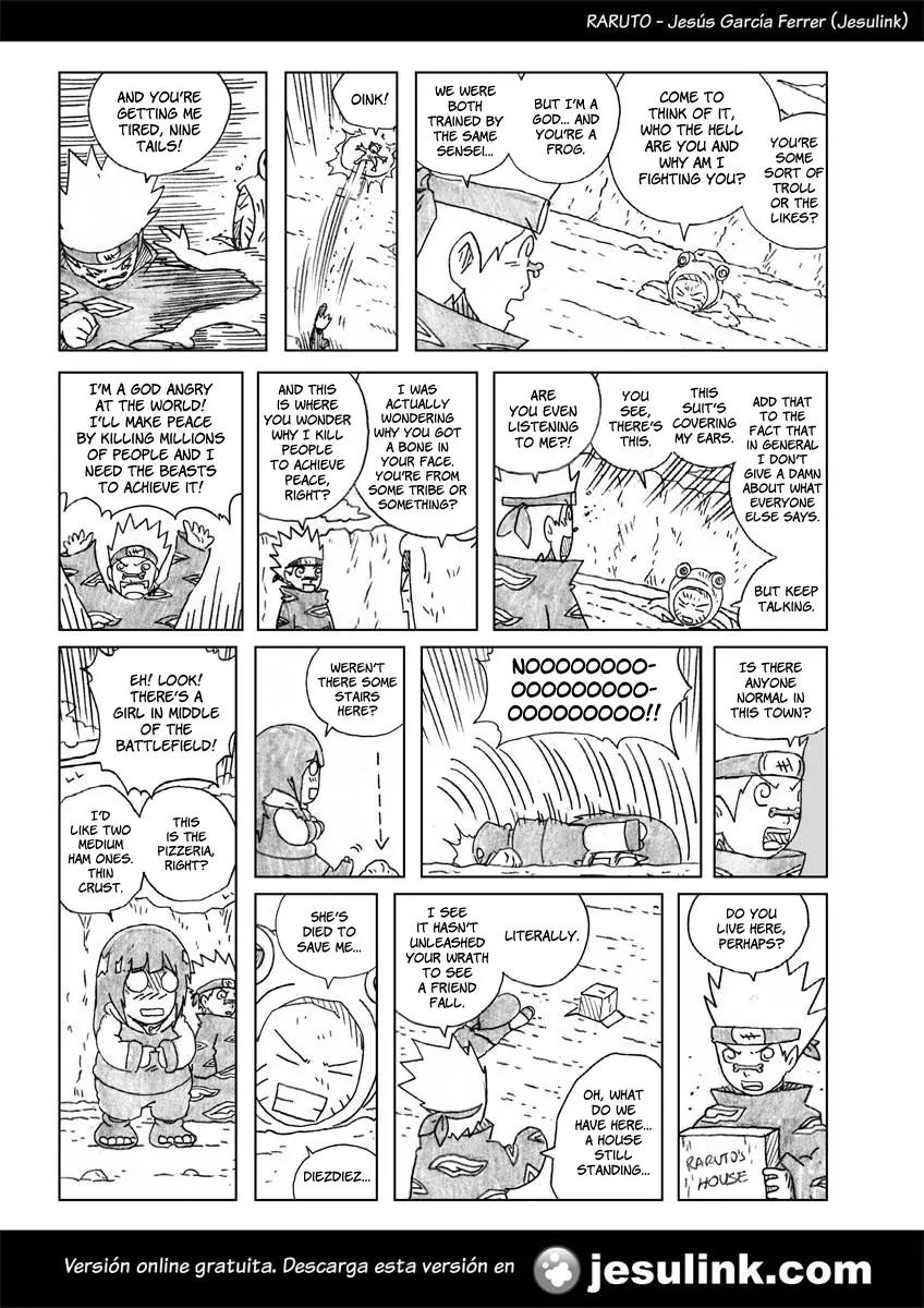 Raruto Sisepuede Chapter 3.18-3 page 10 - Vol.3 Chapter 18.3 (c): Paint crushes Torroja (III)