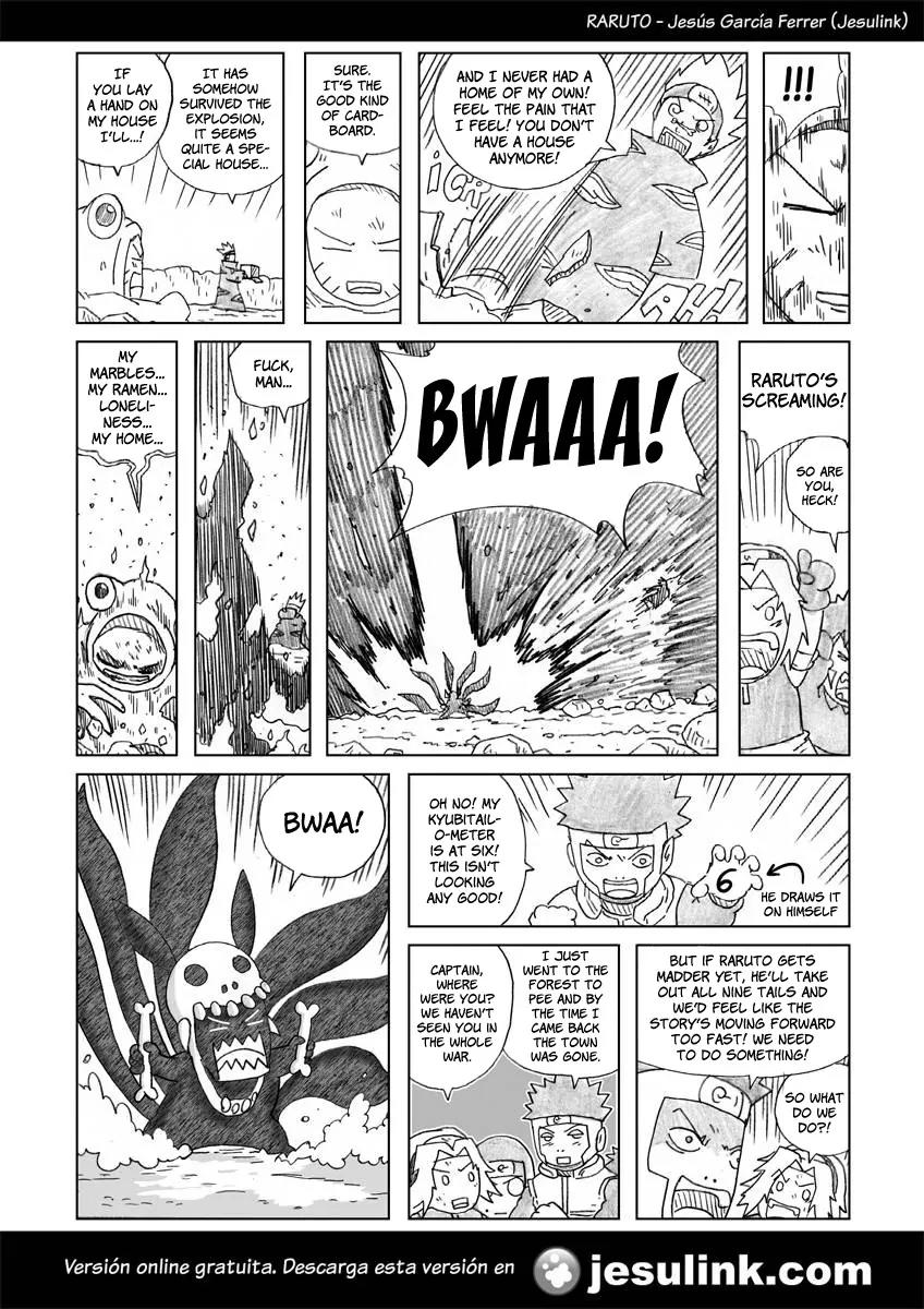 Raruto Sisepuede Chapter 3.18-3 page 11 - Vol.3 Chapter 18.3 (c): Paint crushes Torroja (III)