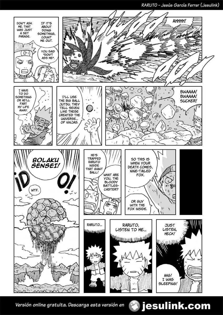 Raruto Sisepuede Chapter 3.18-3 page 12 - Vol.3 Chapter 18.3 (c): Paint crushes Torroja (III)