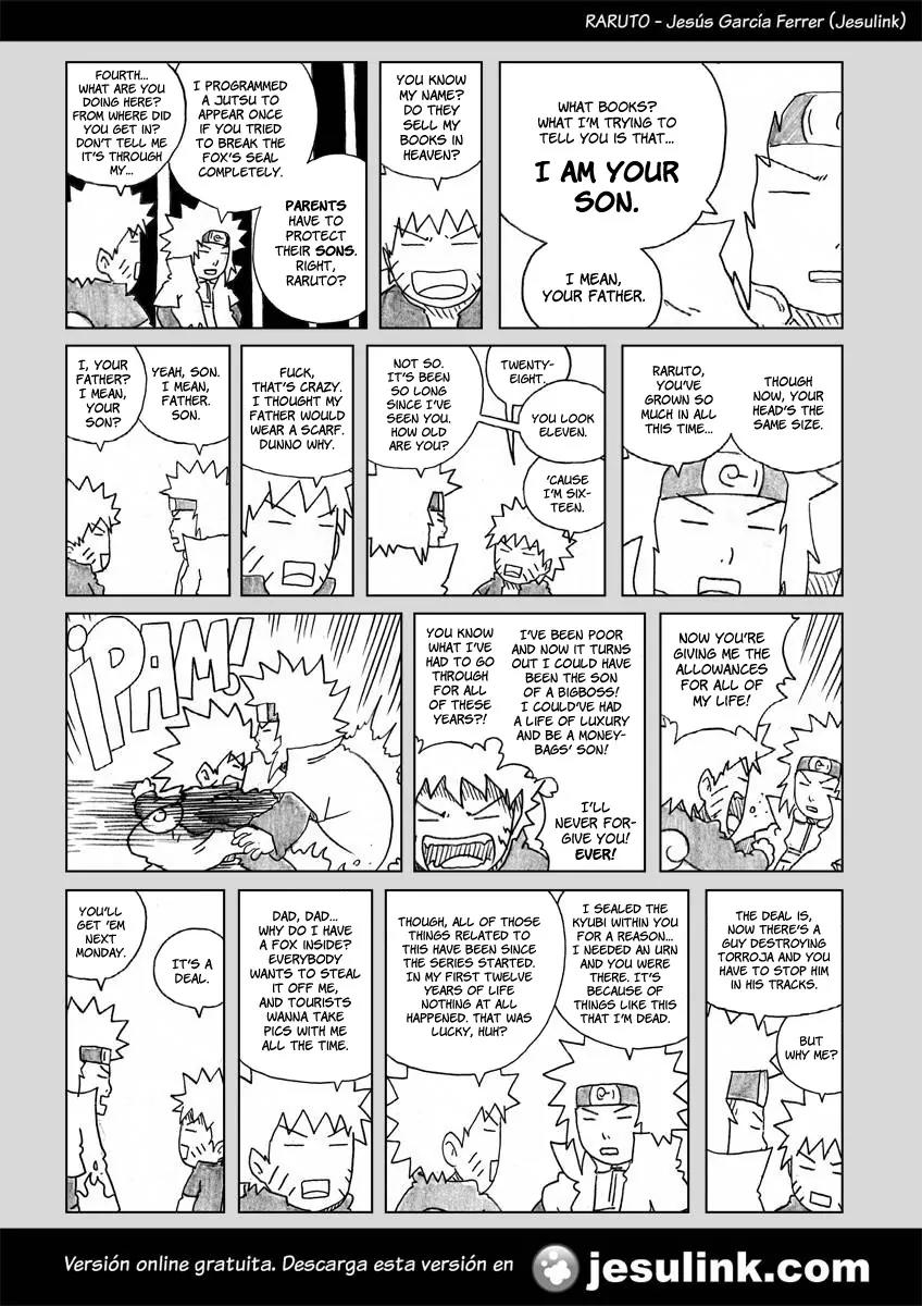 Raruto Sisepuede Chapter 3.18-3 page 14 - Vol.3 Chapter 18.3 (c): Paint crushes Torroja (III)
