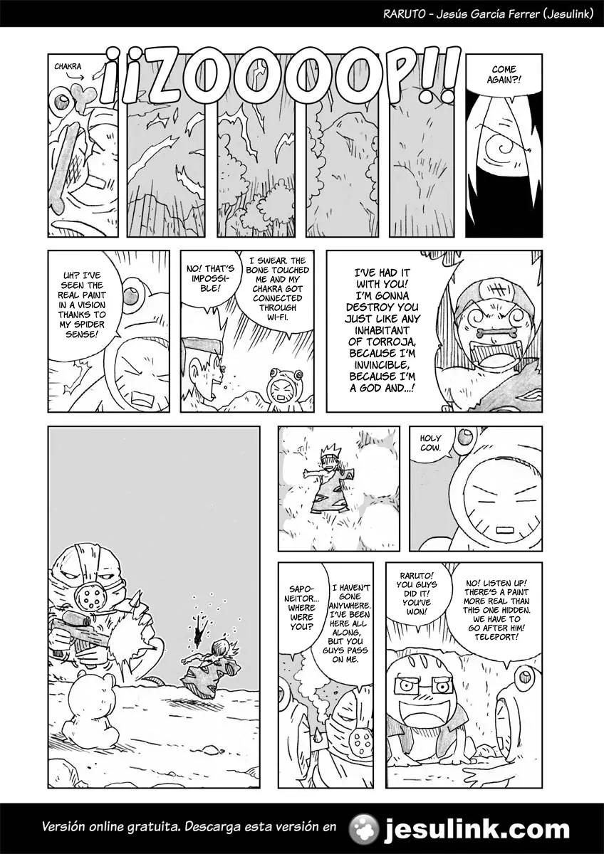 Raruto Sisepuede Chapter 3.18-3 page 16 - Vol.3 Chapter 18.3 (c): Paint crushes Torroja (III)
