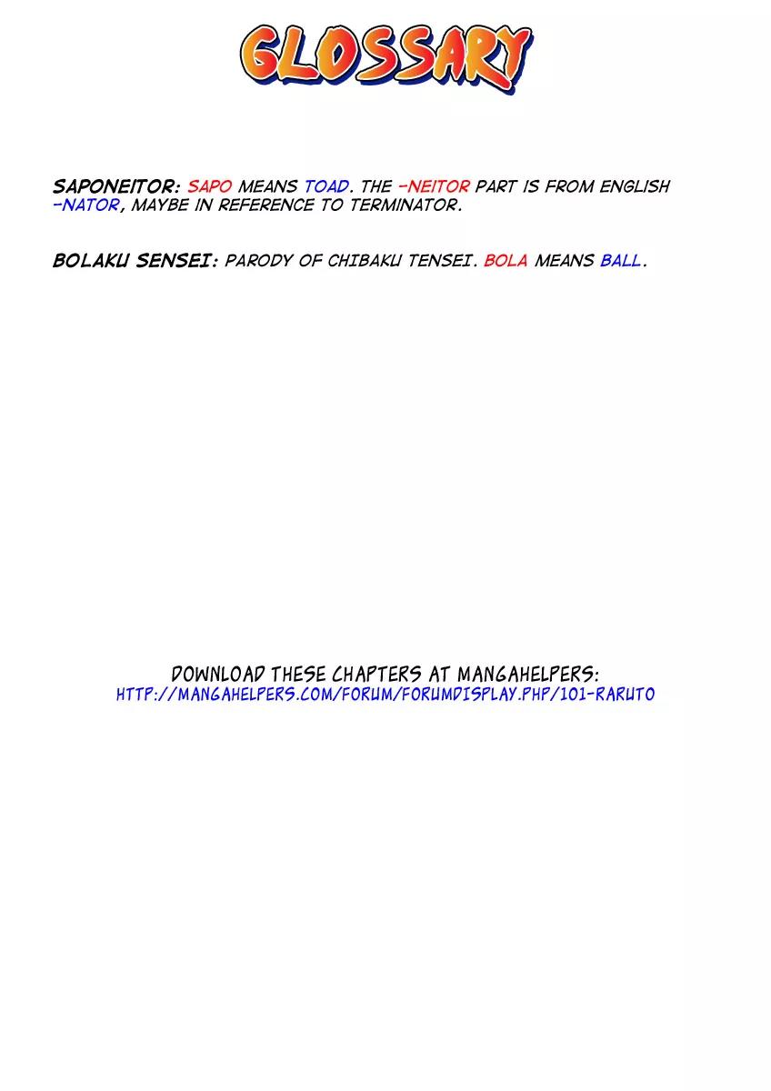 Raruto Sisepuede Chapter 3.18-3 page 18 - Vol.3 Chapter 18.3 (c): Paint crushes Torroja (III)