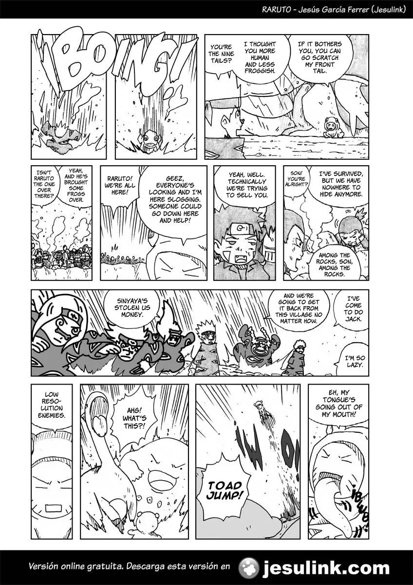 Raruto Sisepuede Chapter 3.18-3 page 3 - Vol.3 Chapter 18.3 (c): Paint crushes Torroja (III)