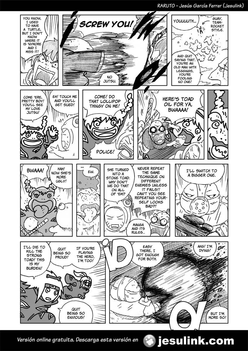 Raruto Sisepuede Chapter 3.18-3 page 7 - Vol.3 Chapter 18.3 (c): Paint crushes Torroja (III)