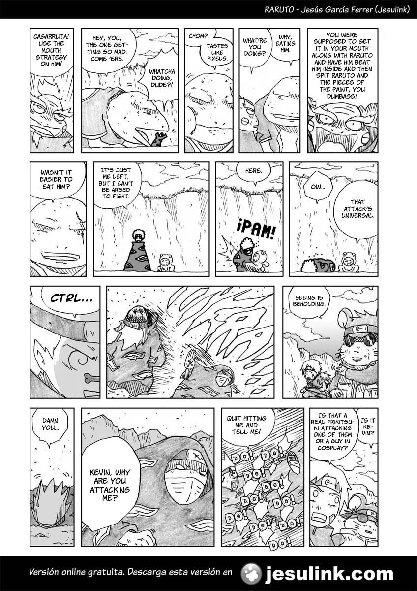 Raruto Sisepuede Chapter 3.18-3 page 8 - Vol.3 Chapter 18.3 (c): Paint crushes Torroja (III)