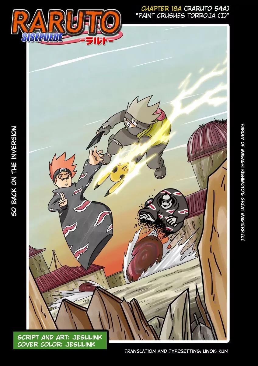 Raruto Sisepuede Chapter 3.18 page 1 - Vol.3 Chapter 18a: Paint crushes Torroja (I)