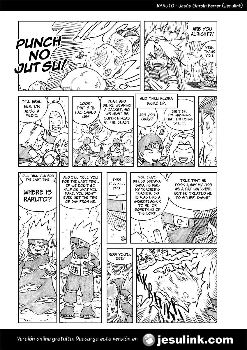 Raruto Sisepuede Chapter 3.18 page 13 - Vol.3 Chapter 18a: Paint crushes Torroja (I)