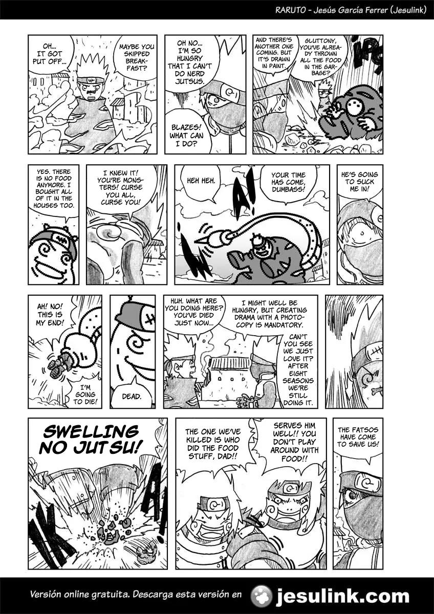 Raruto Sisepuede Chapter 3.18 page 14 - Vol.3 Chapter 18a: Paint crushes Torroja (I)