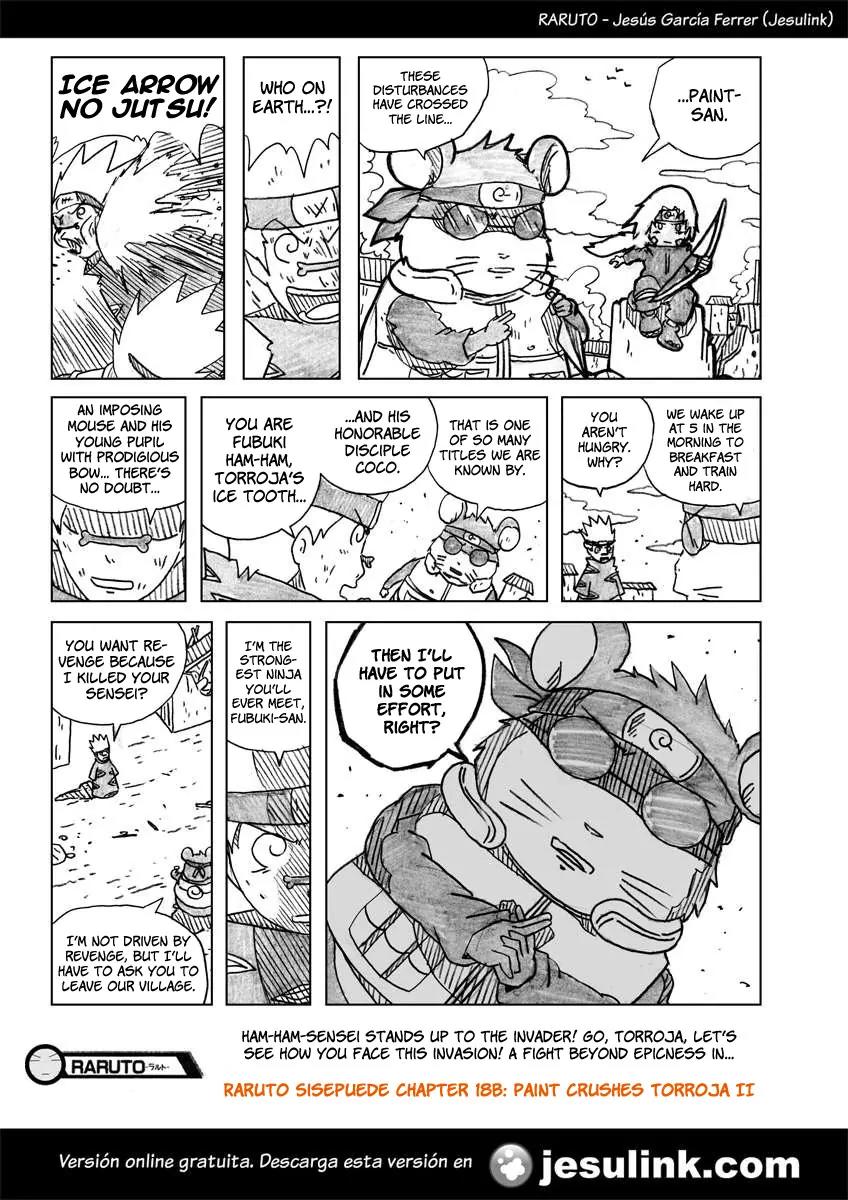 Raruto Sisepuede Chapter 3.18 page 17 - Vol.3 Chapter 18a: Paint crushes Torroja (I)