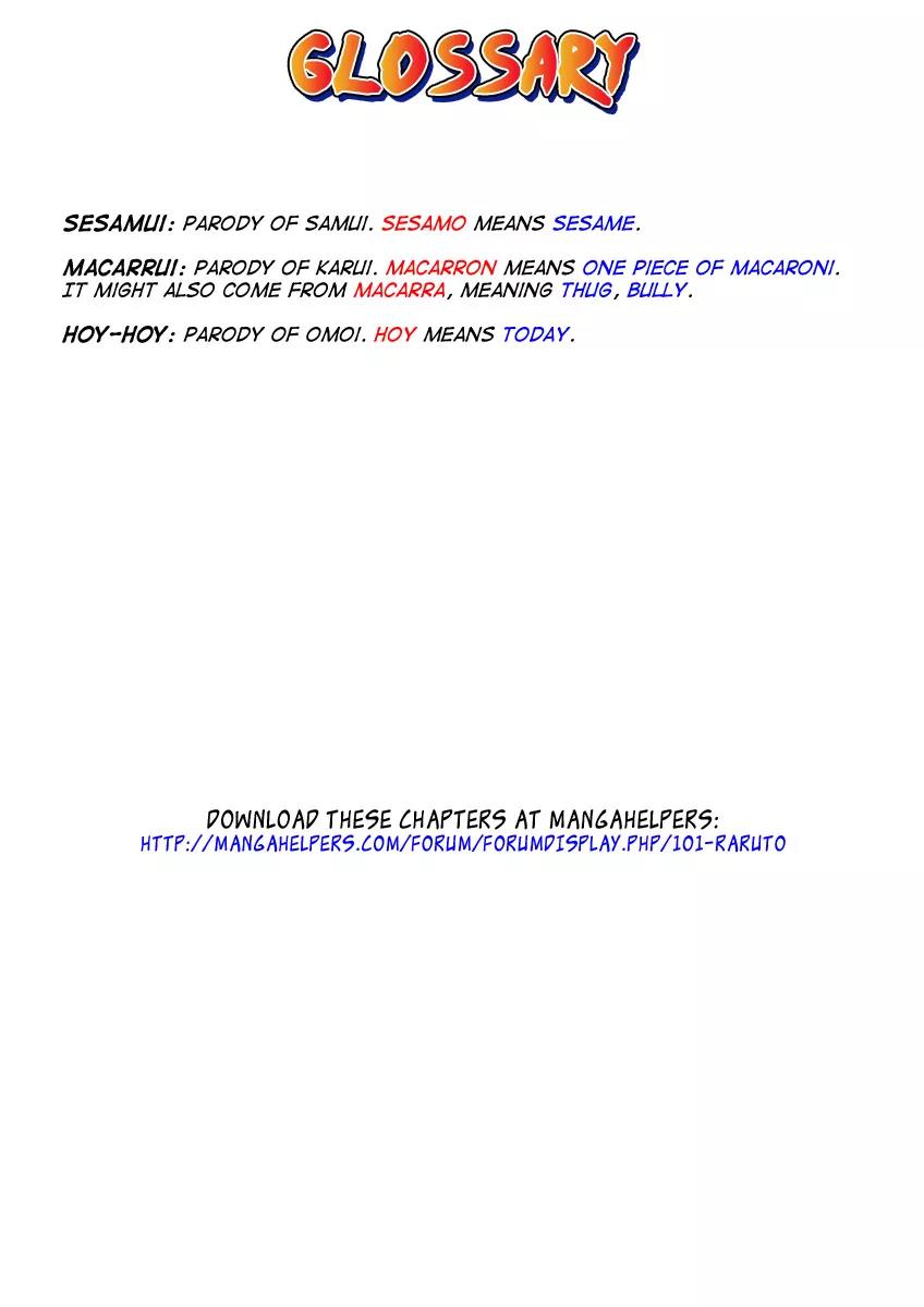 Raruto Sisepuede Chapter 3.18 page 18 - Vol.3 Chapter 18a: Paint crushes Torroja (I)
