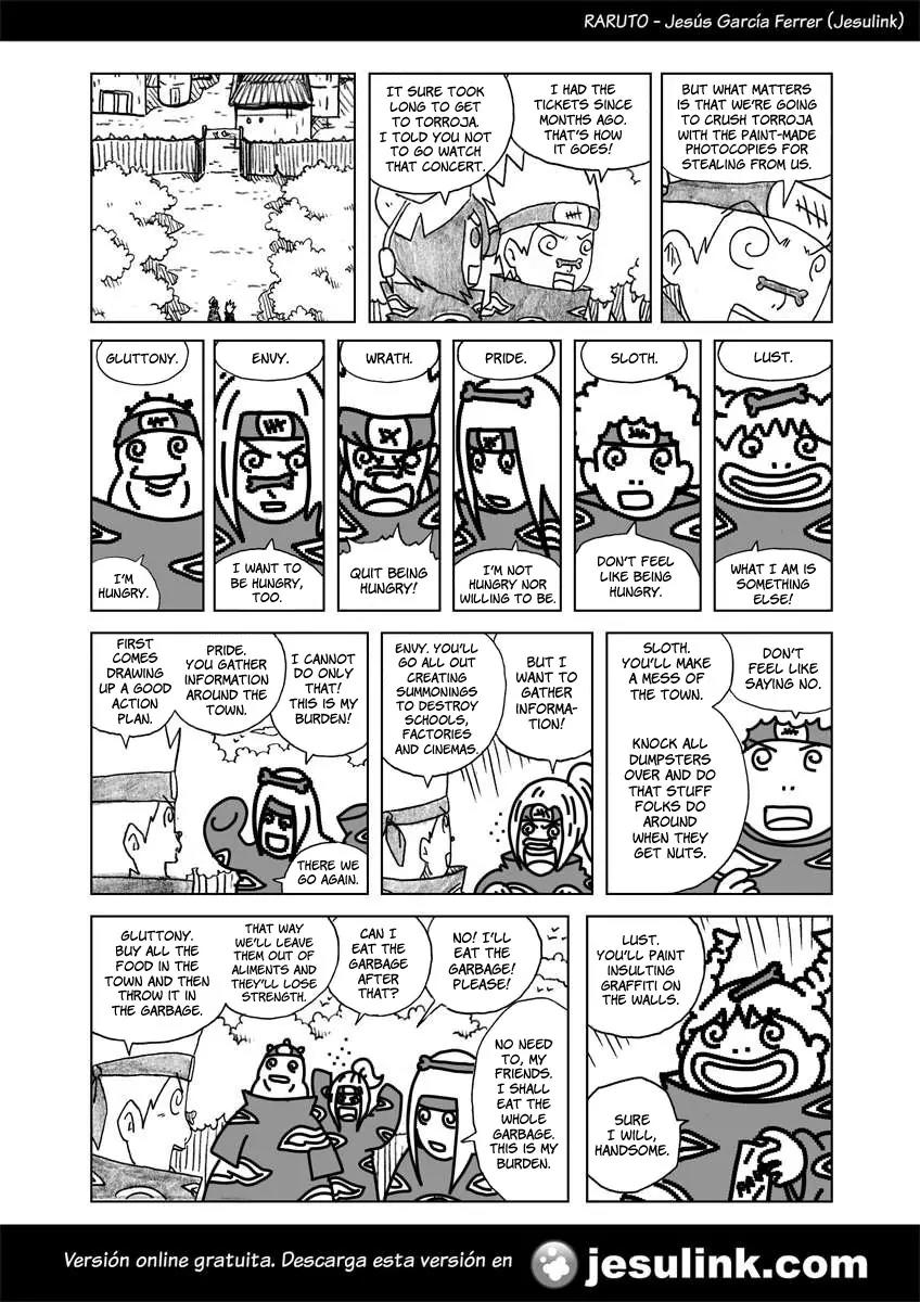 Raruto Sisepuede Chapter 3.18 page 6 - Vol.3 Chapter 18a: Paint crushes Torroja (I)