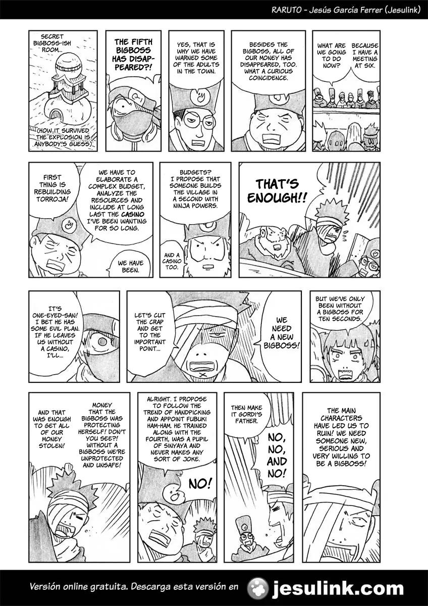 Raruto Sisepuede Chapter 3.19 page 10 - Vol.3 Chapter 19: Saske wanted