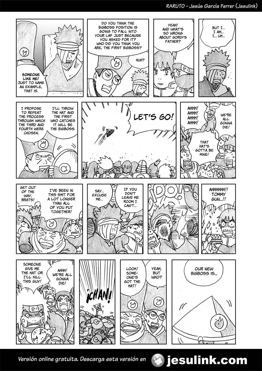 Raruto Sisepuede Chapter 3.19 page 11 - Vol.3 Chapter 19: Saske wanted