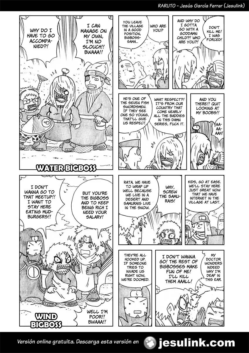 Raruto Sisepuede Chapter 3.19 page 16 - Vol.3 Chapter 19: Saske wanted