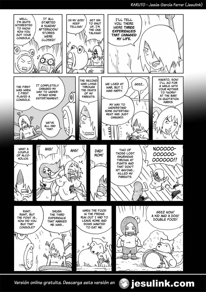 Raruto Sisepuede Chapter 3.19 page 4 - Vol.3 Chapter 19: Saske wanted