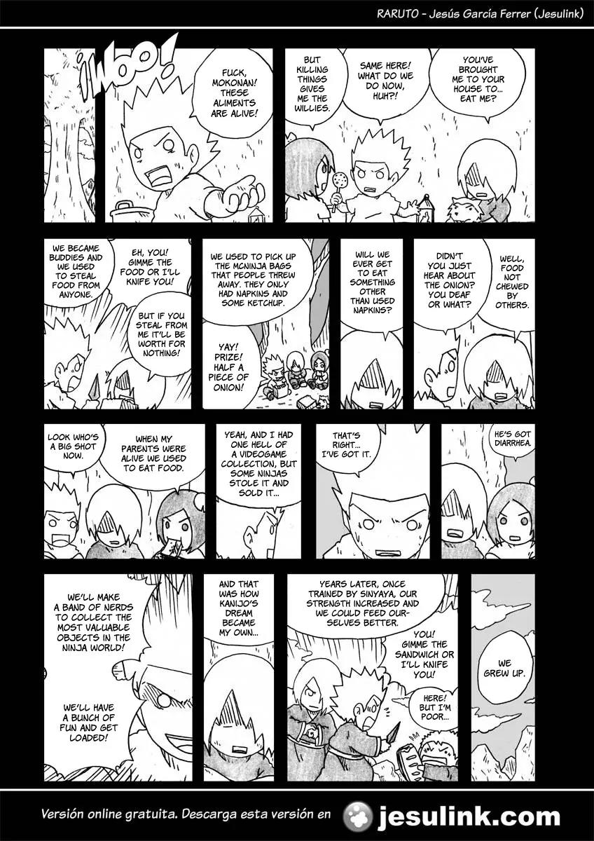 Raruto Sisepuede Chapter 3.19 page 5 - Vol.3 Chapter 19: Saske wanted