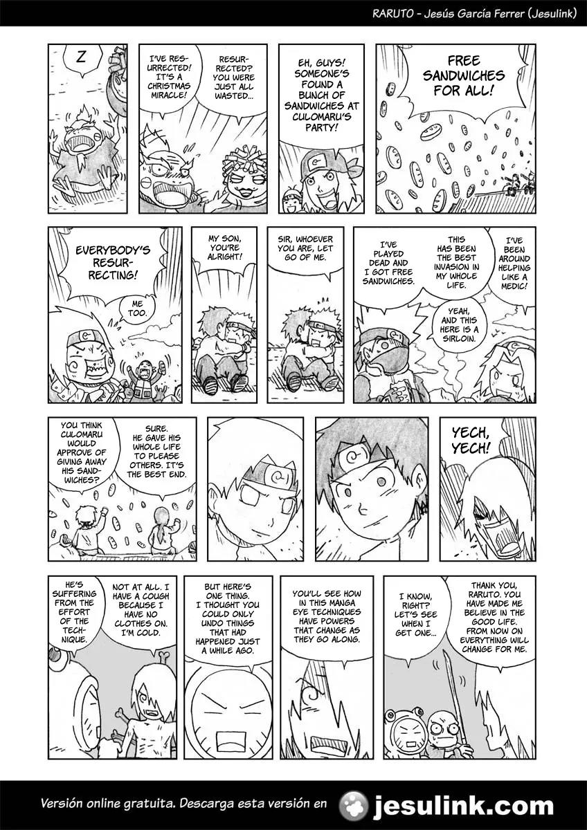 Raruto Sisepuede Chapter 3.19 page 8 - Vol.3 Chapter 19: Saske wanted