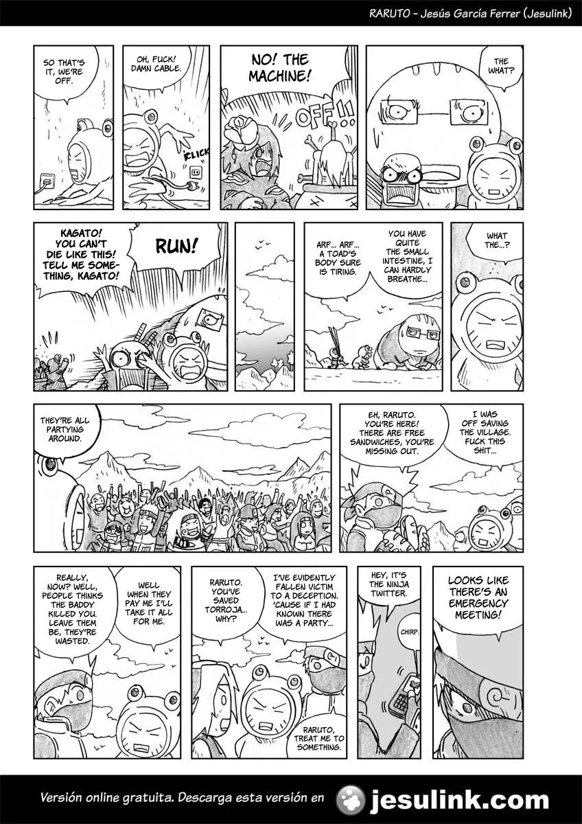 Raruto Sisepuede Chapter 3.19 page 9 - Vol.3 Chapter 19: Saske wanted
