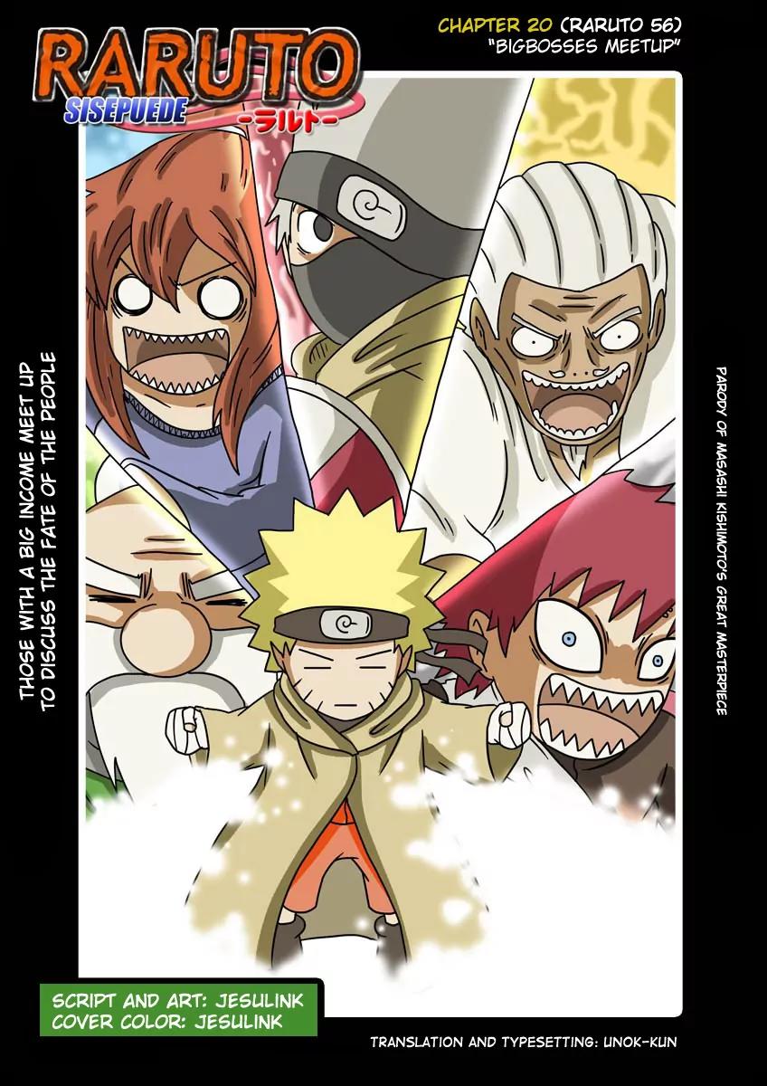 Raruto Sisepuede Chapter 3.20 page 1 - Vol.3 Chapter 20: Bigbosses meetup
