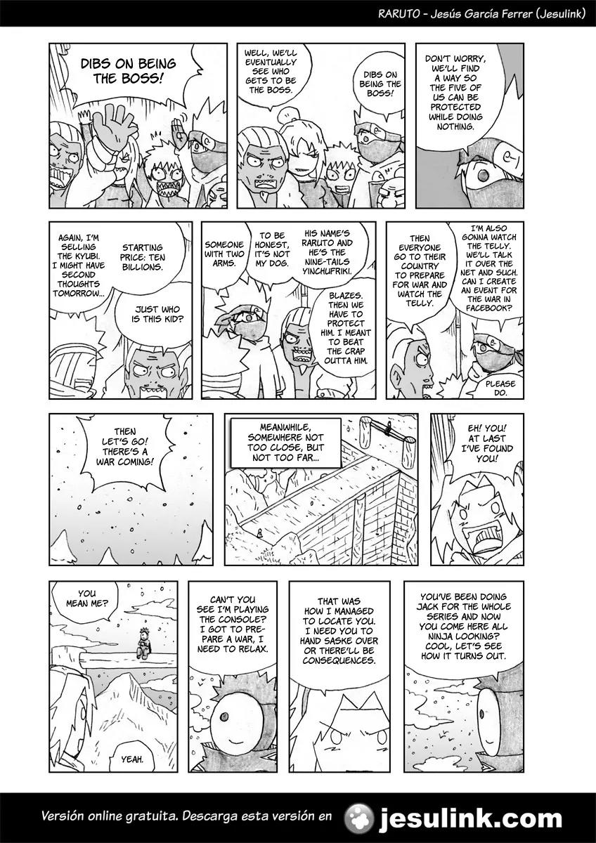 Raruto Sisepuede Chapter 3.20 page 18 - Vol.3 Chapter 20: Bigbosses meetup