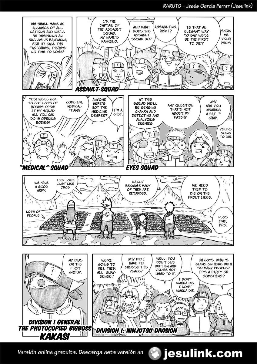 Raruto Sisepuede Chapter 4.21 page 14 - Vol.4 Chapter 21: You will meet an octopus